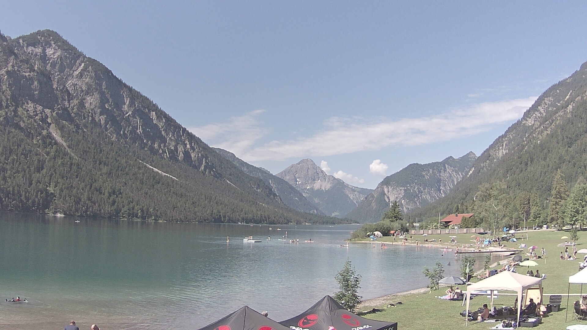 Archiv Foto Webcam Plansee: Sennalpe