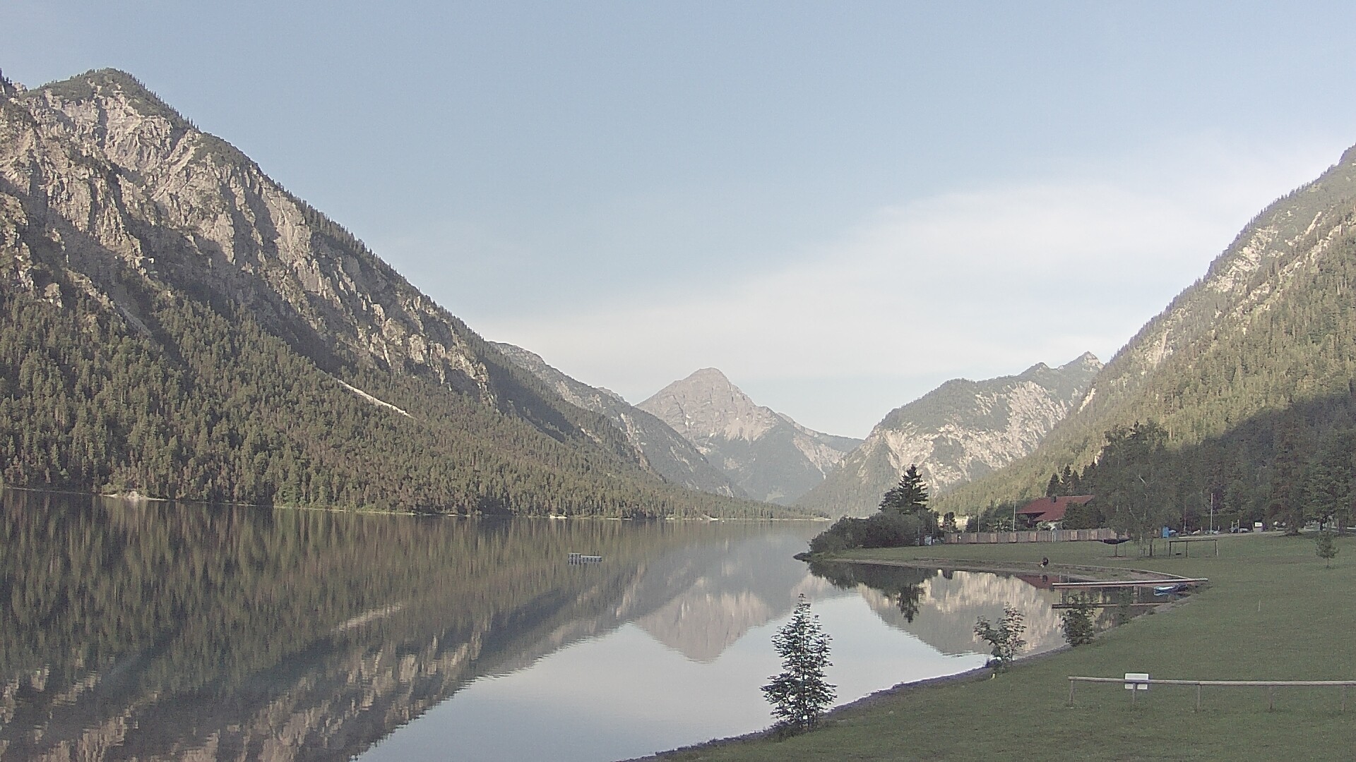 Archiv Foto Webcam Plansee: Sennalpe