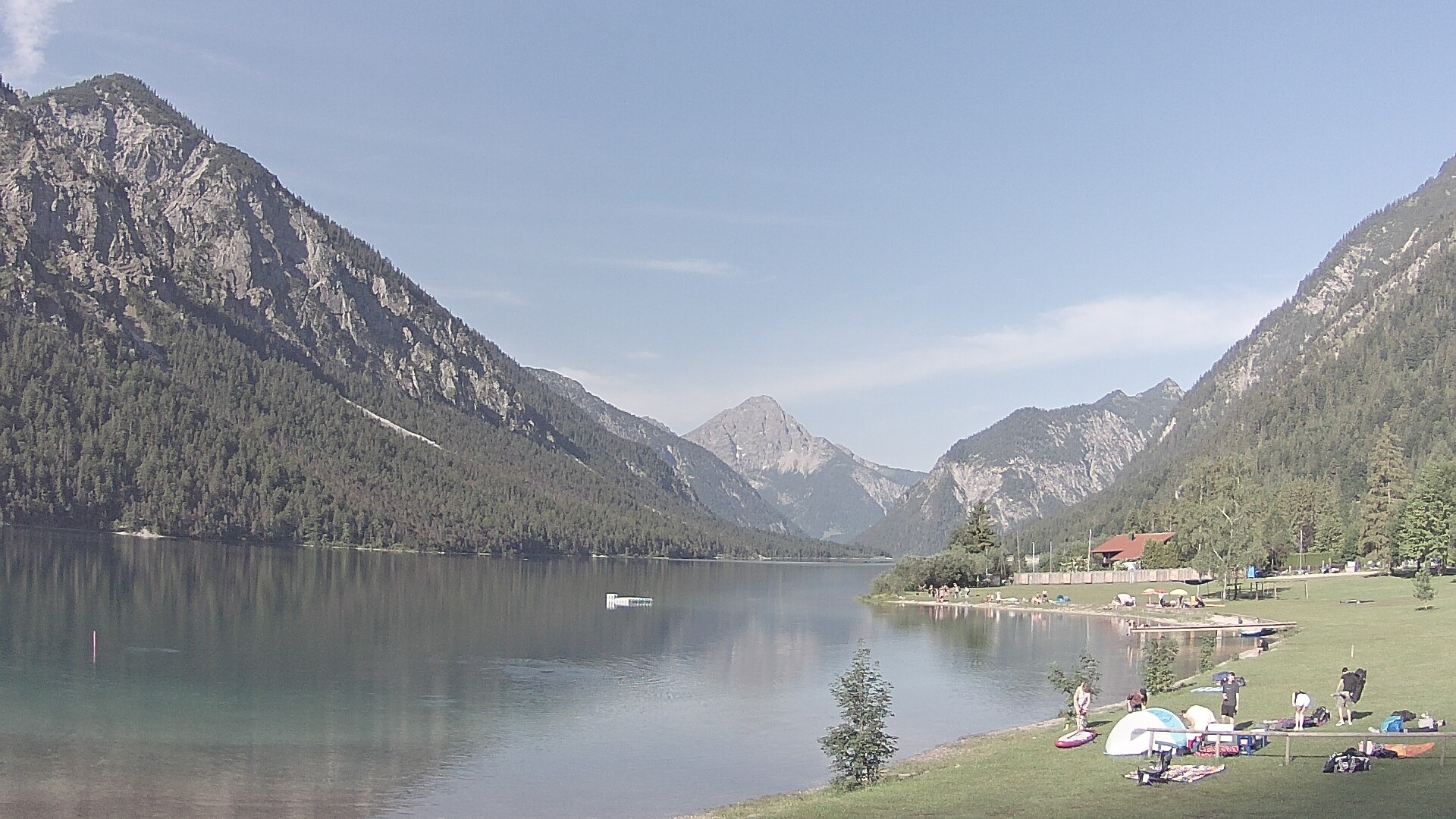Archiv Foto Webcam Plansee: Sennalpe