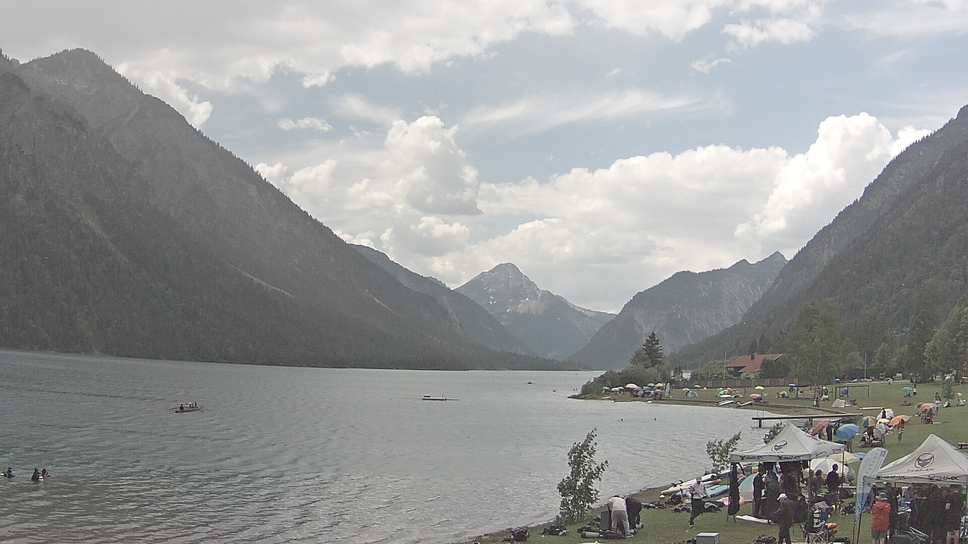 Archiv Foto Webcam Plansee: Sennalpe