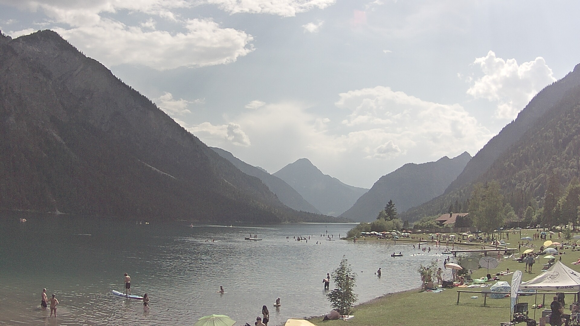 Archiv Foto Webcam Plansee: Sennalpe
