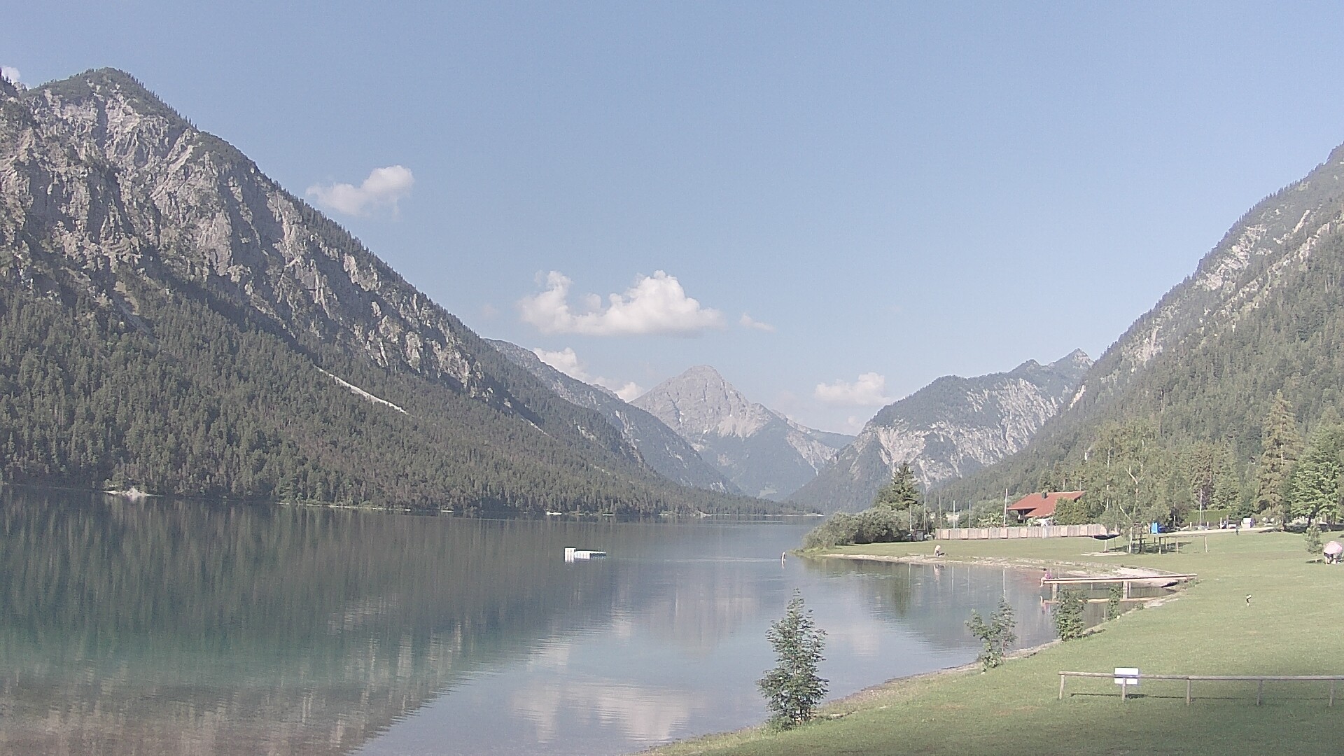 Archiv Foto Webcam Plansee: Sennalpe