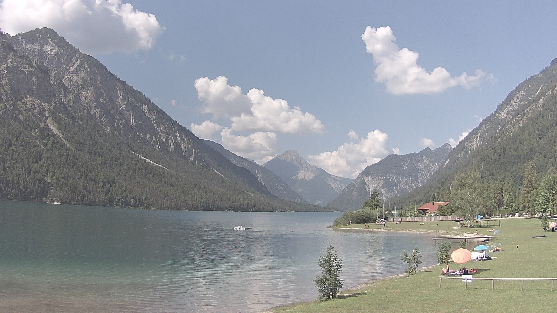 Archiv Foto Webcam Plansee: Sennalpe