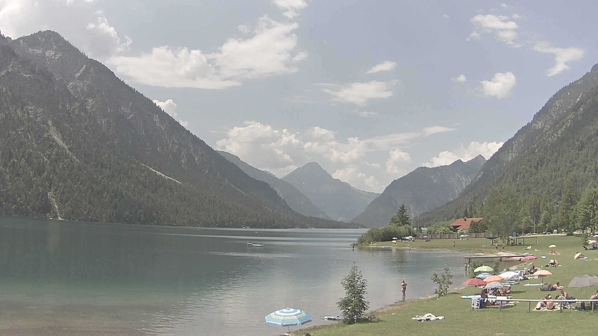 Archiv Foto Webcam Plansee: Sennalpe