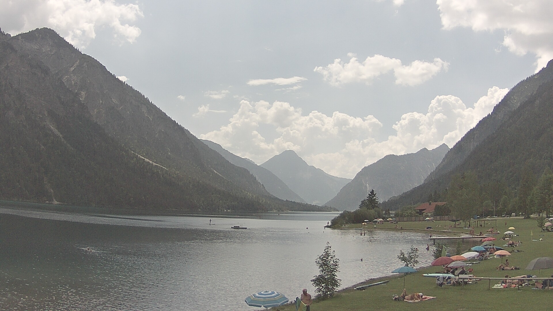 Archiv Foto Webcam Plansee: Sennalpe