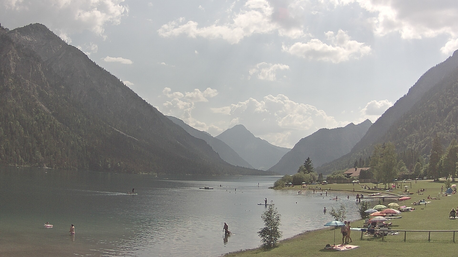 Archiv Foto Webcam Plansee: Sennalpe