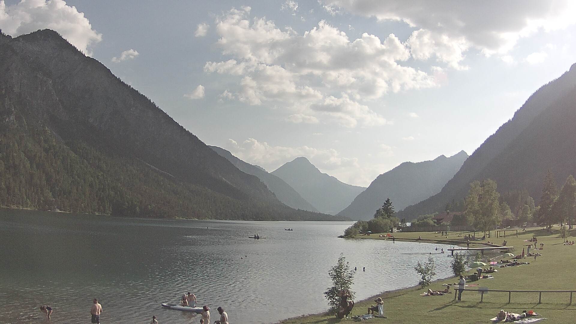 Archiv Foto Webcam Plansee: Sennalpe
