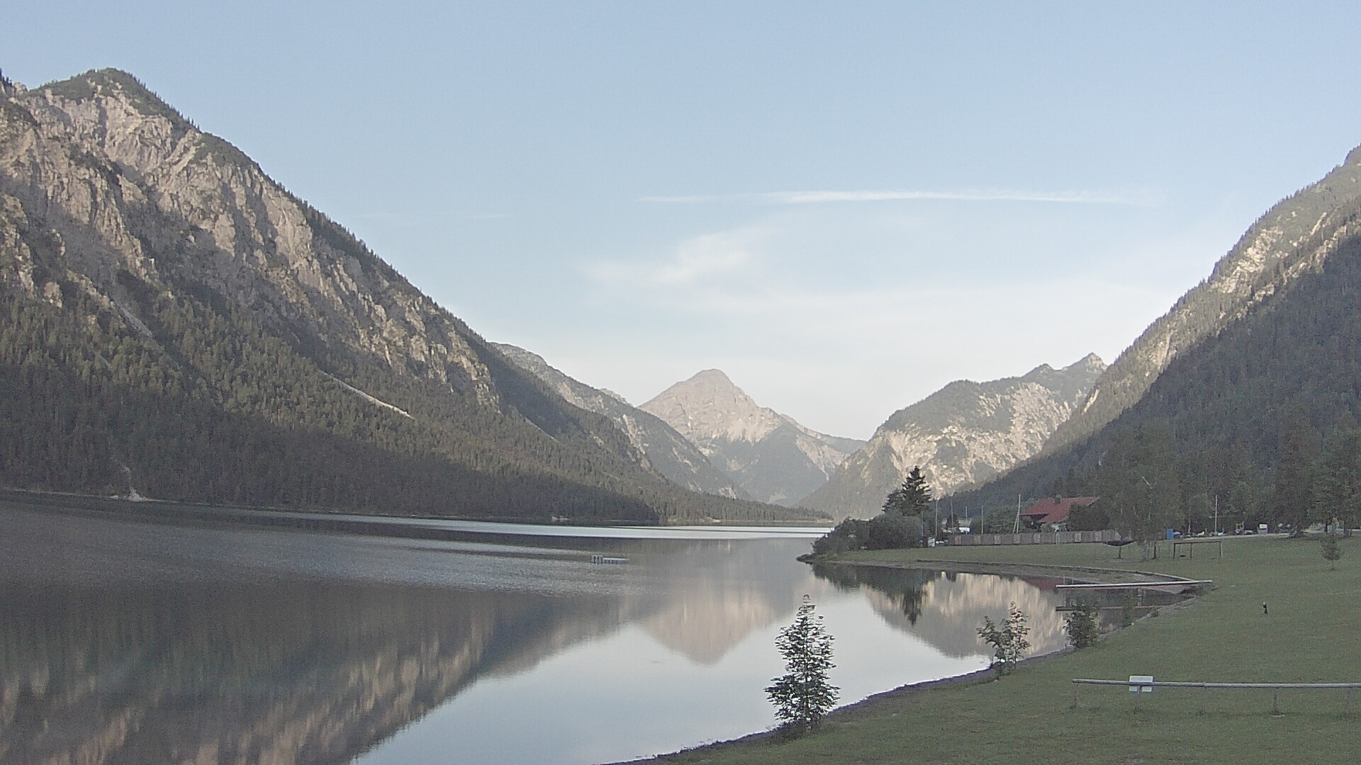 Archiv Foto Webcam Plansee: Sennalpe