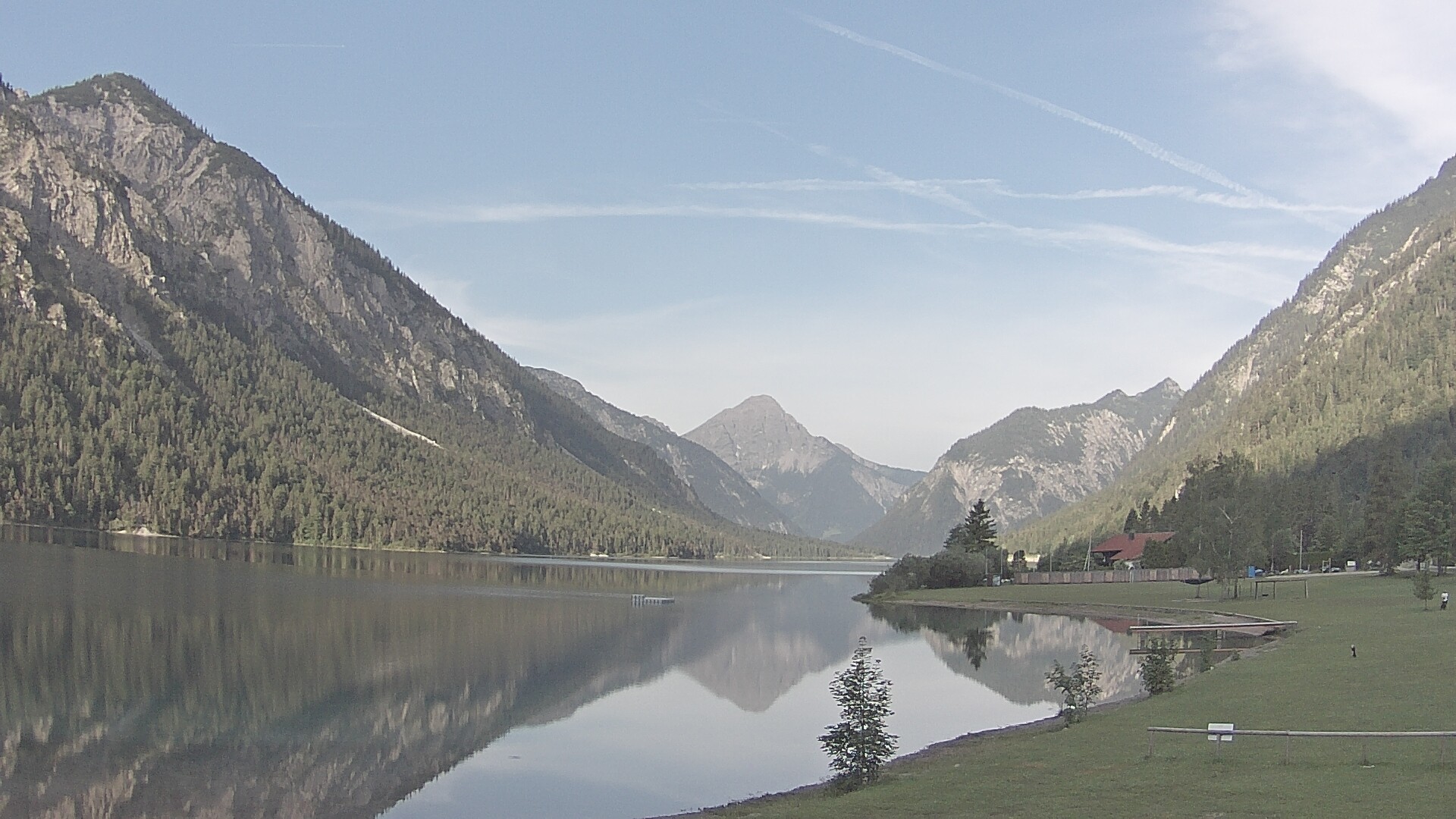 Archiv Foto Webcam Plansee: Sennalpe