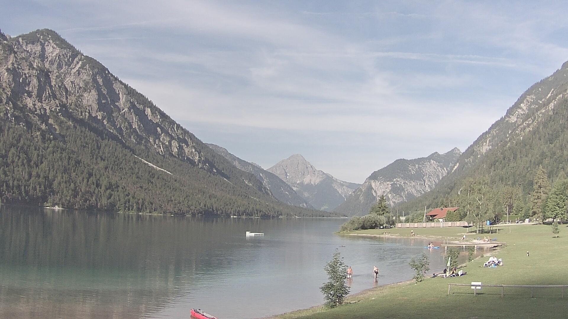 Archiv Foto Webcam Plansee: Sennalpe