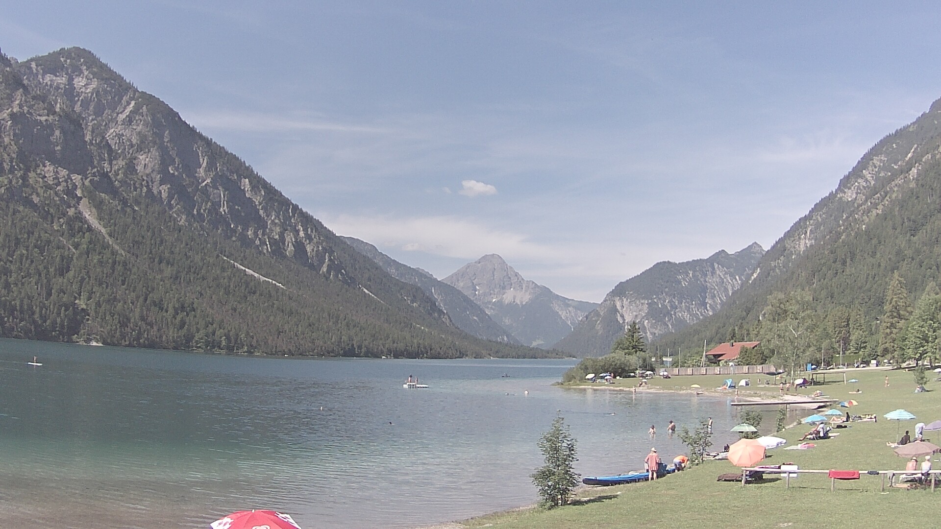 Archiv Foto Webcam Plansee: Sennalpe