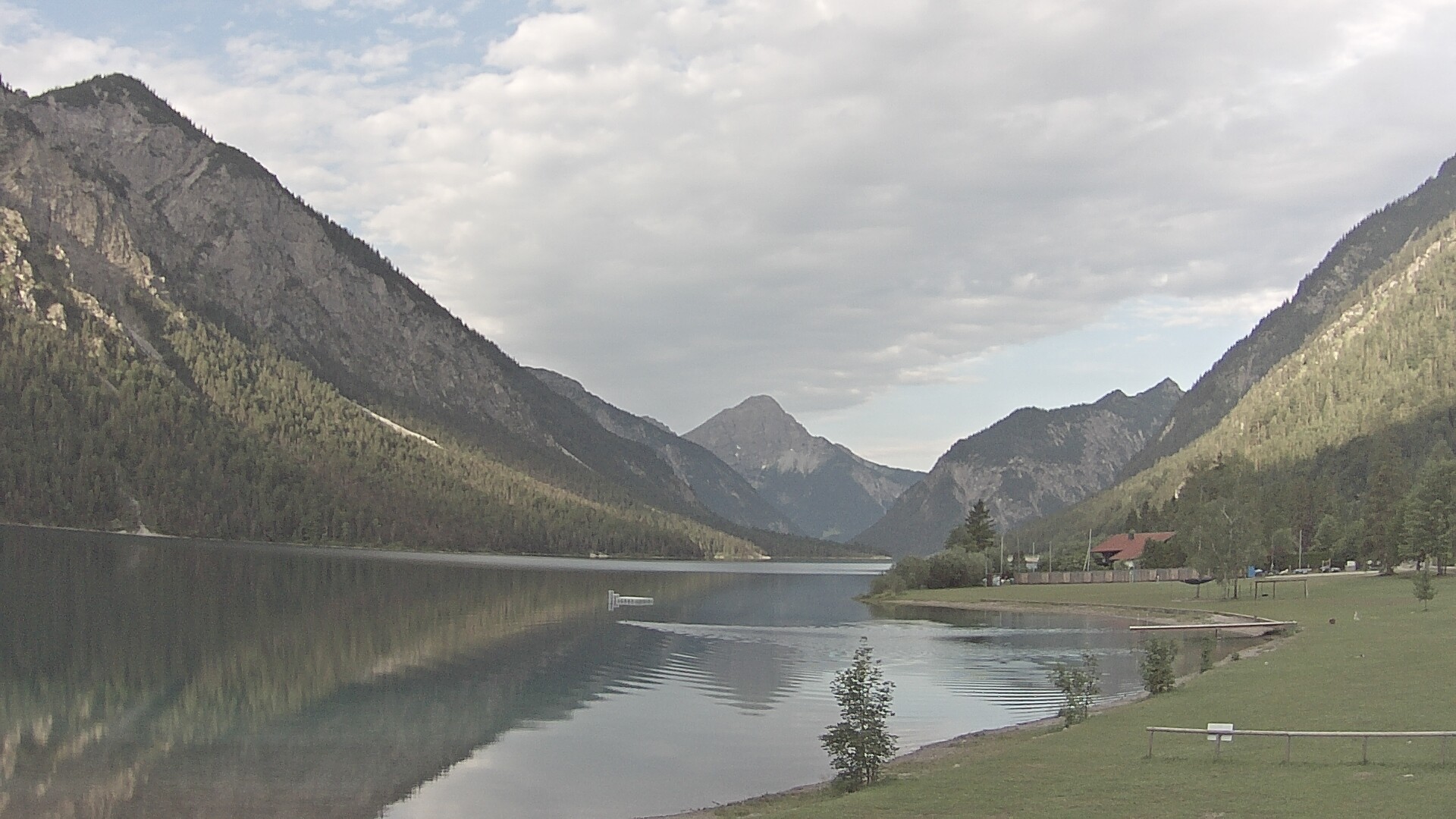 Archiv Foto Webcam Plansee: Sennalpe
