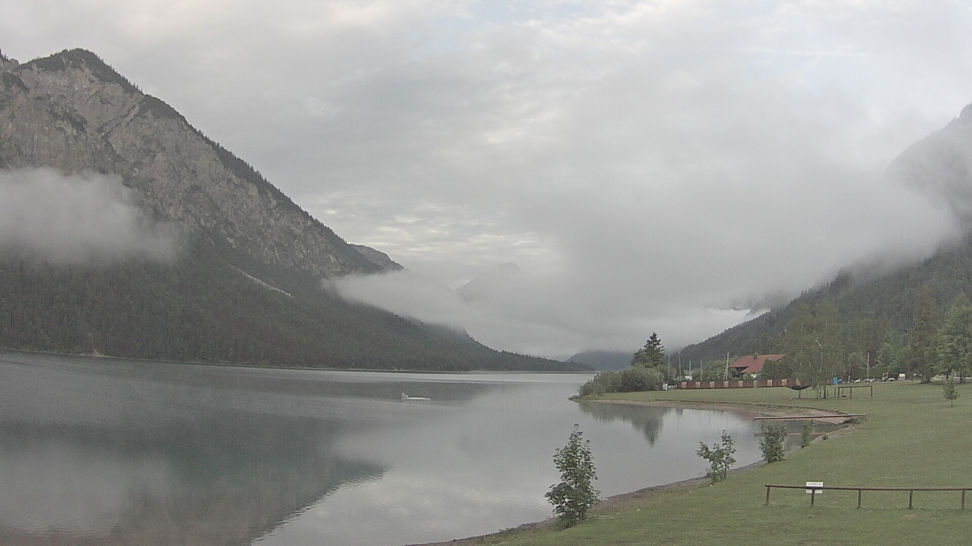 Archiv Foto Webcam Plansee: Sennalpe