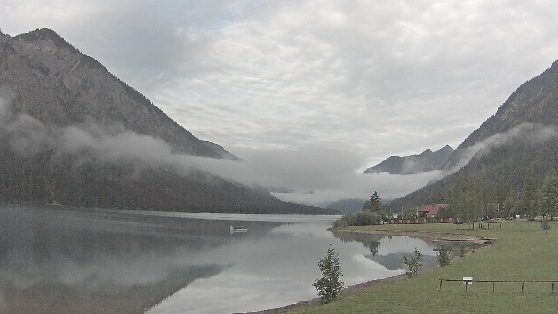 Archiv Foto Webcam Plansee: Sennalpe