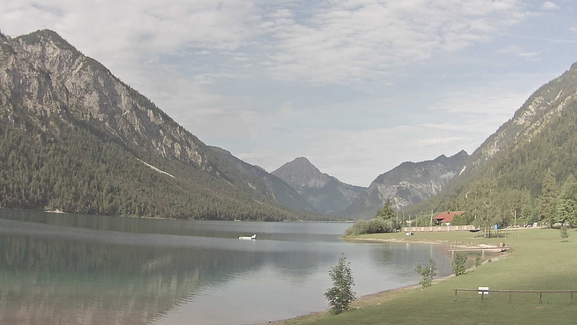 Archiv Foto Webcam Plansee: Sennalpe
