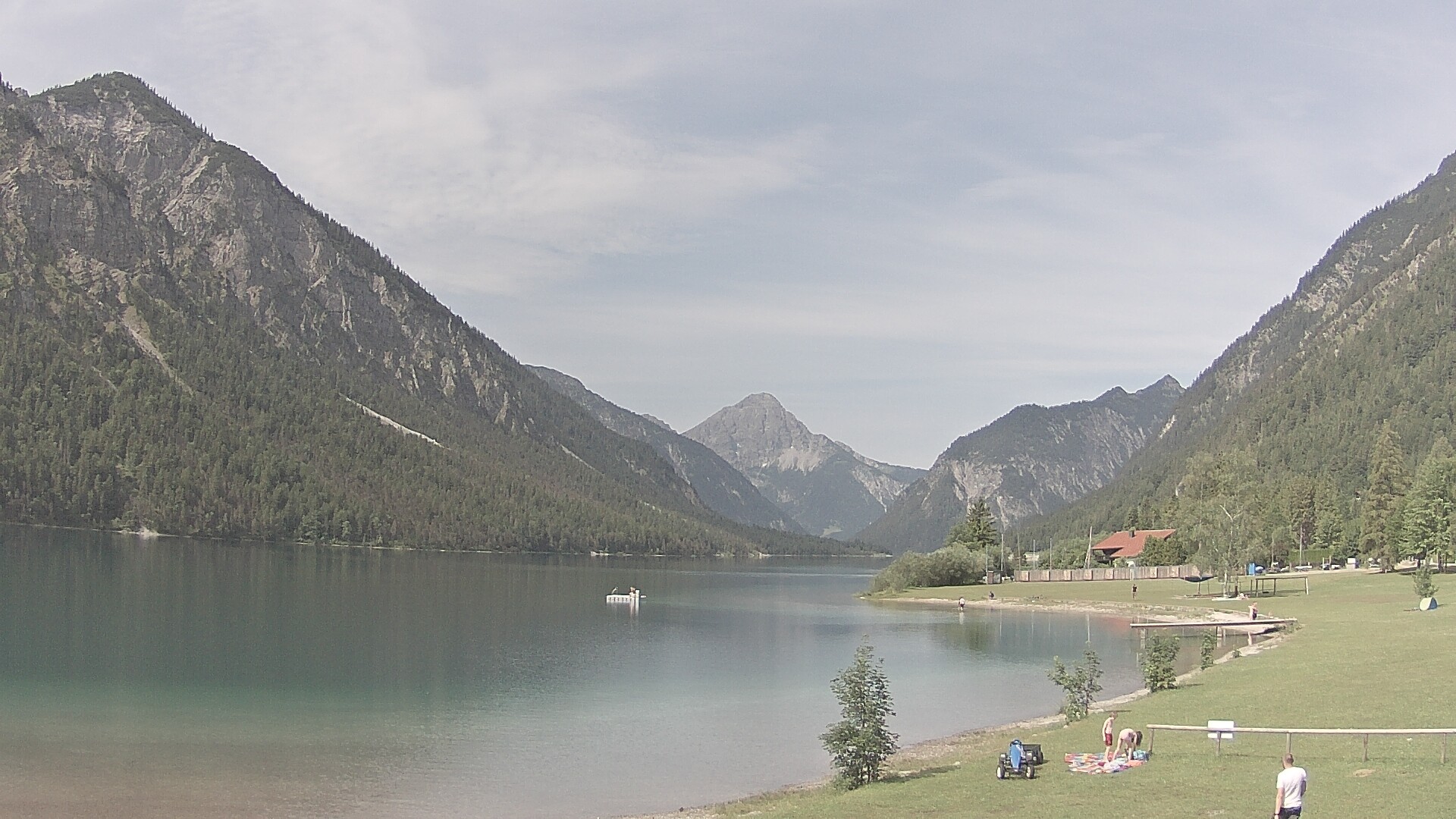 Archiv Foto Webcam Plansee: Sennalpe