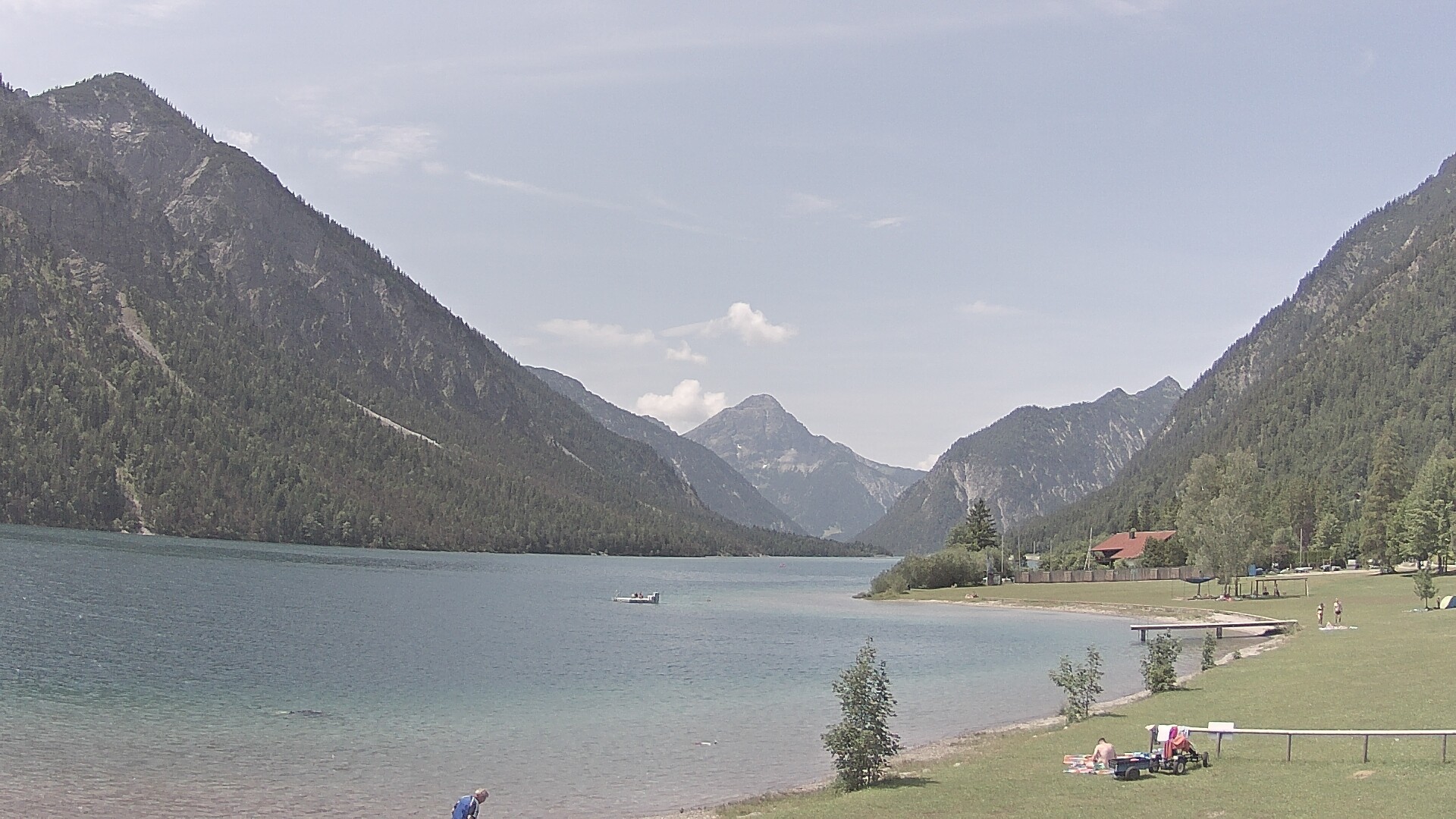 Archiv Foto Webcam Plansee: Sennalpe