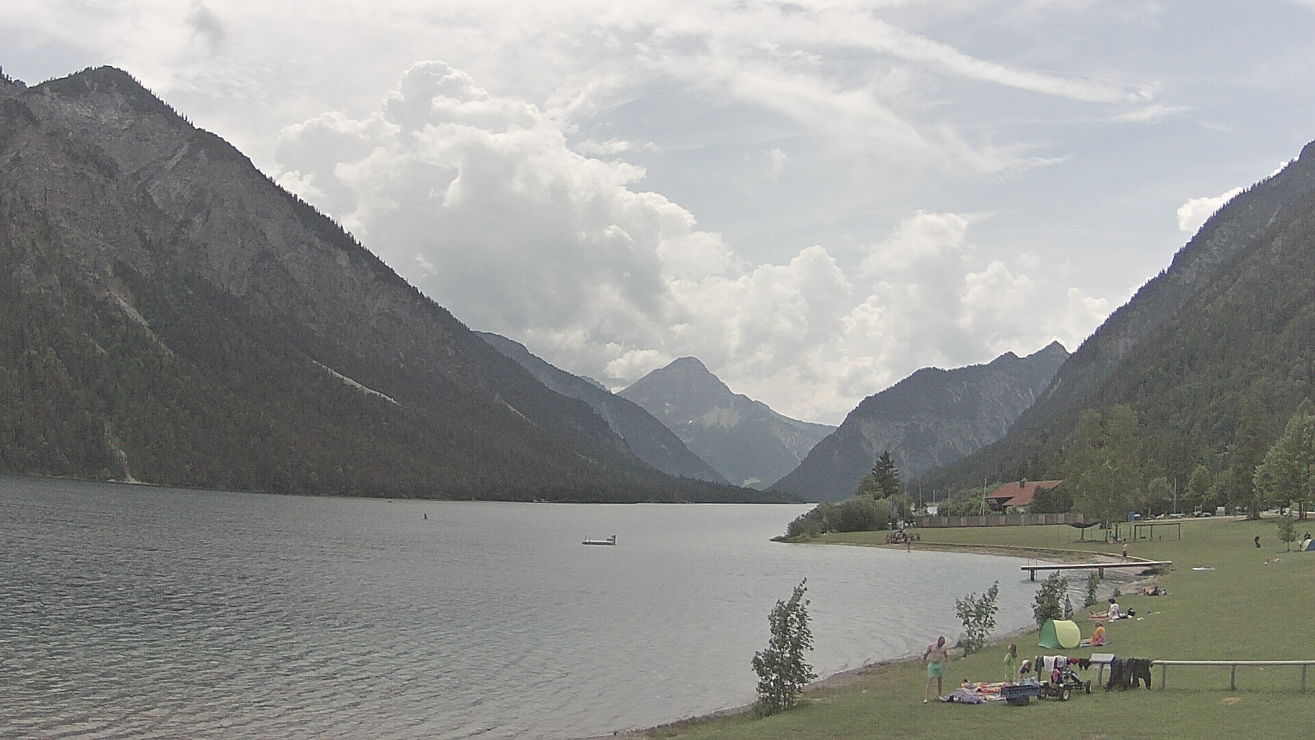 Archiv Foto Webcam Plansee: Sennalpe