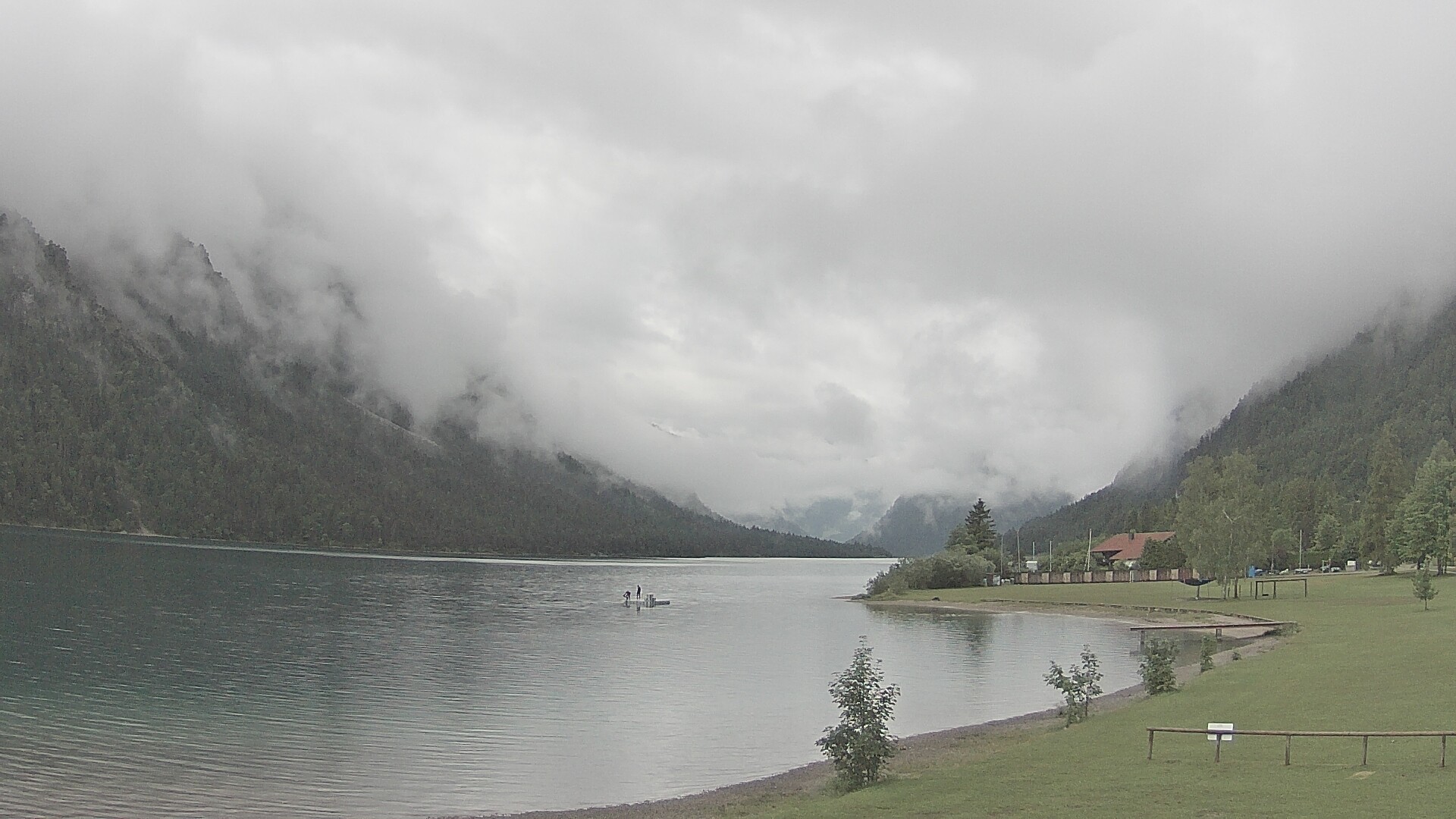 Archiv Foto Webcam Plansee: Sennalpe