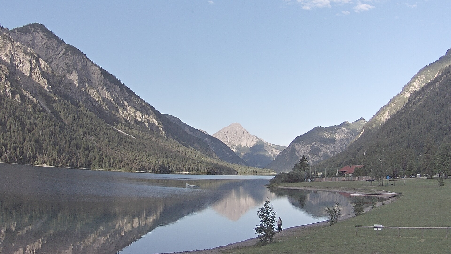 Archiv Foto Webcam Plansee: Sennalpe