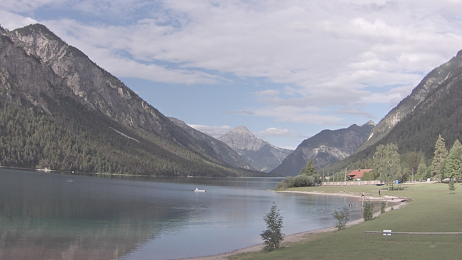 Archiv Foto Webcam Plansee: Sennalpe
