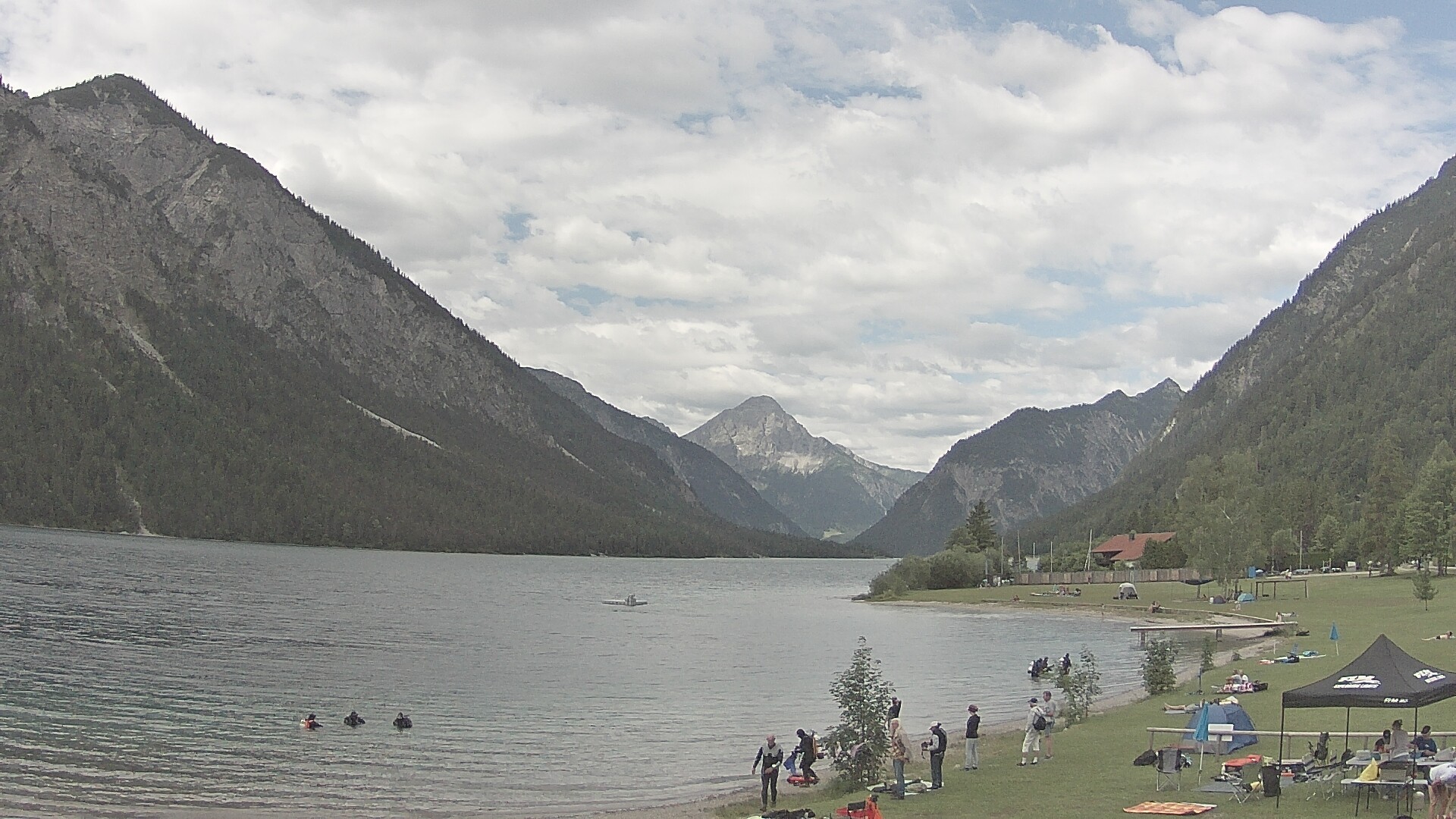 Archiv Foto Webcam Plansee: Sennalpe