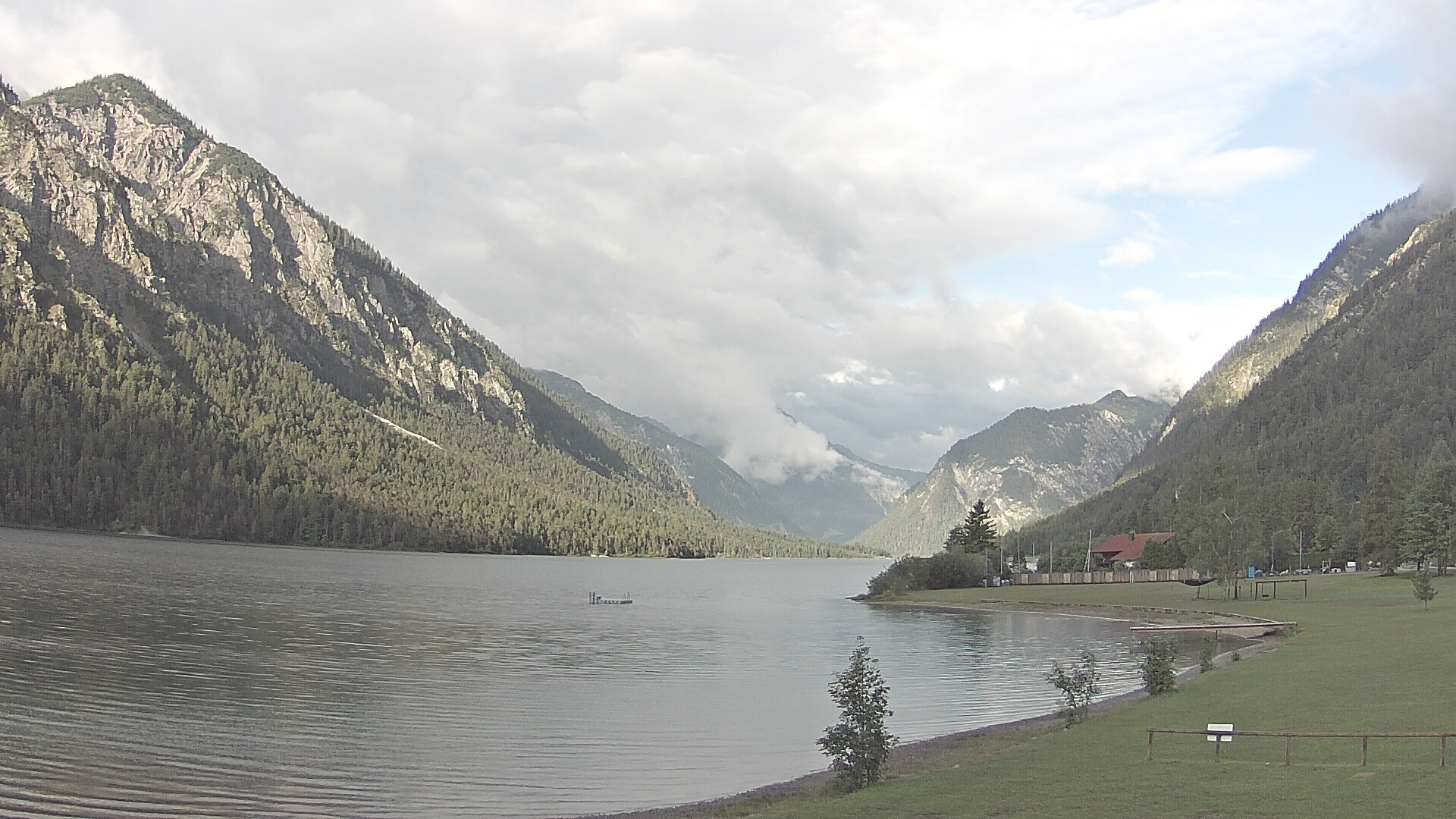 Archiv Foto Webcam Plansee: Sennalpe