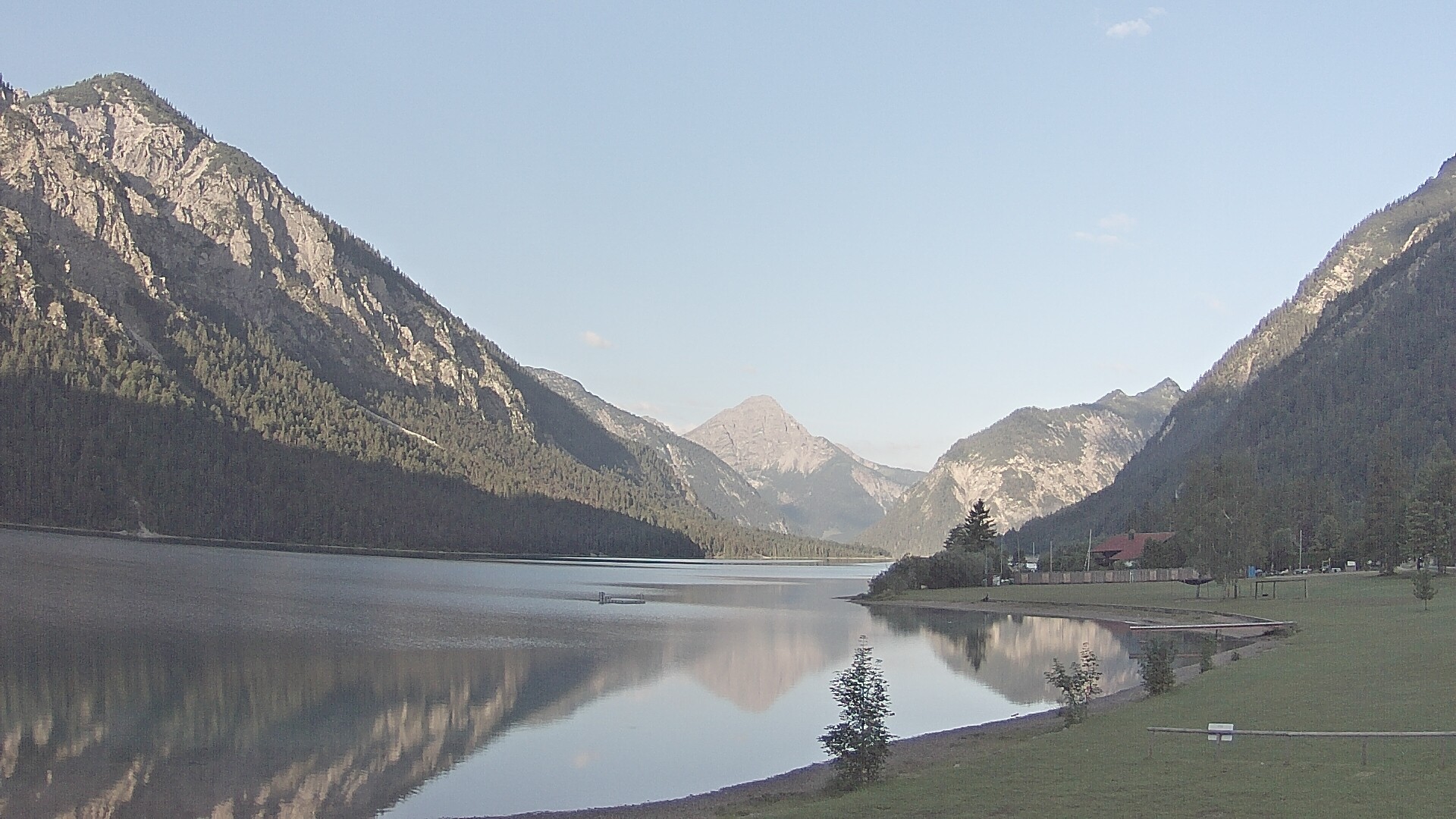 Archiv Foto Webcam Plansee: Sennalpe