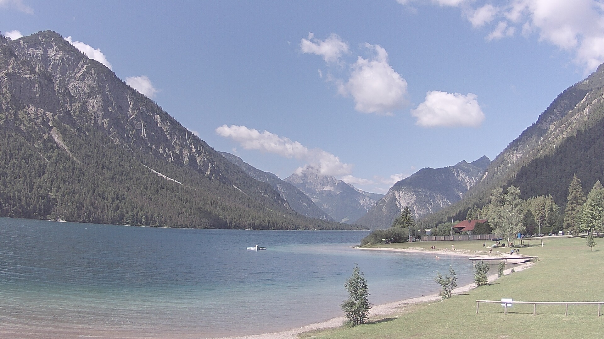 Archiv Foto Webcam Plansee: Sennalpe