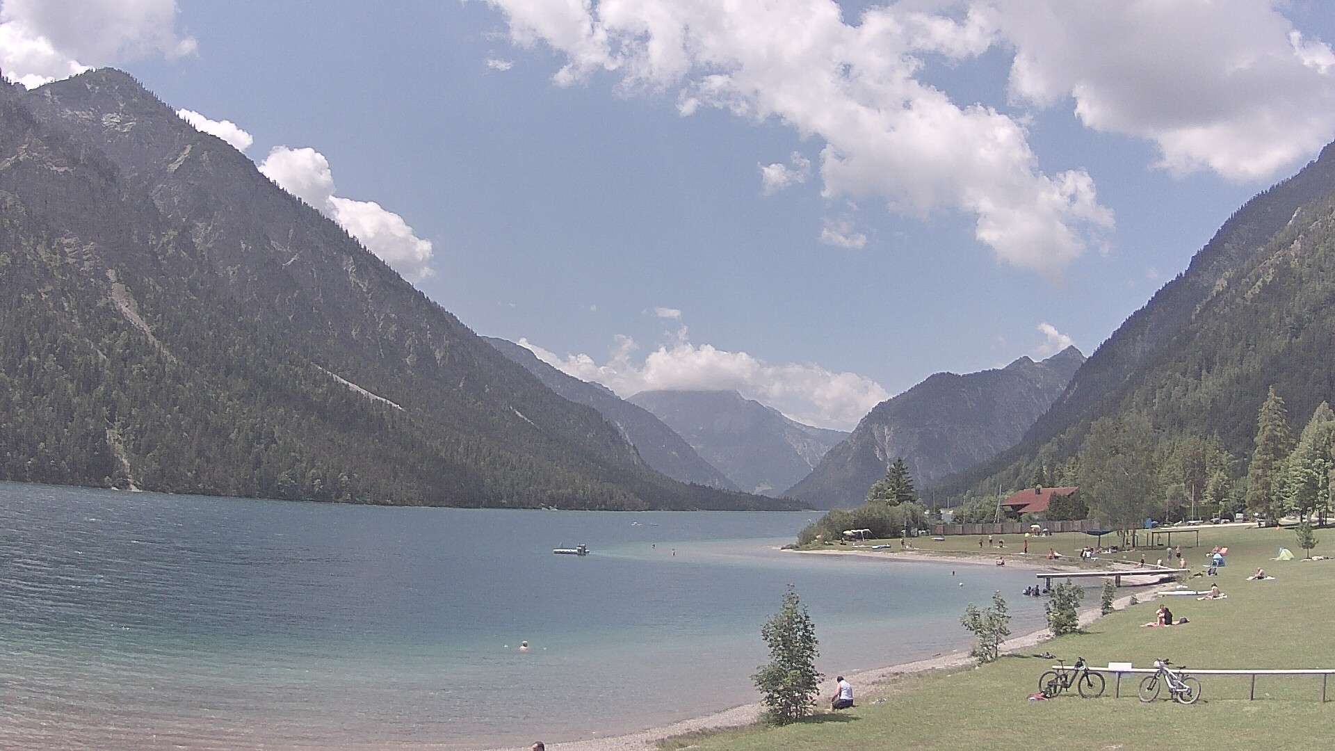 Archiv Foto Webcam Plansee: Sennalpe