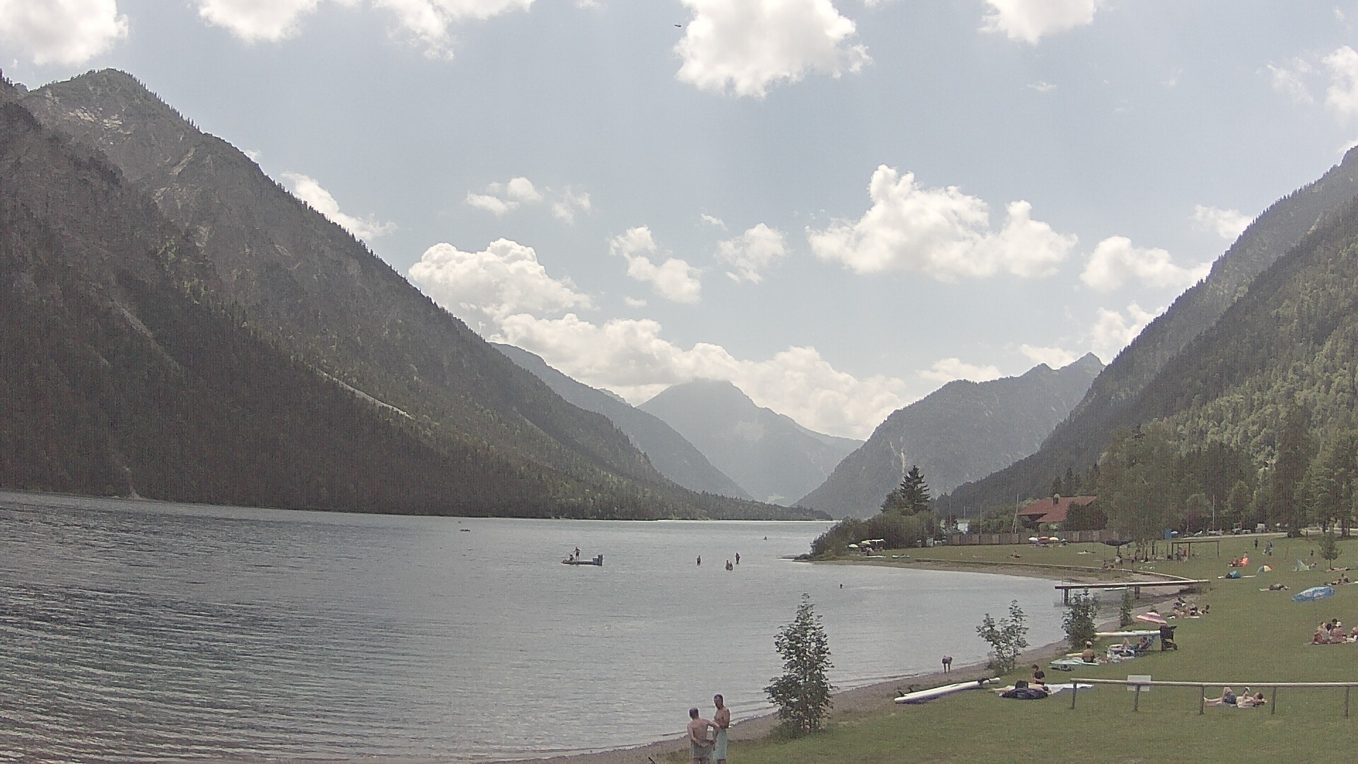 Archiv Foto Webcam Plansee: Sennalpe