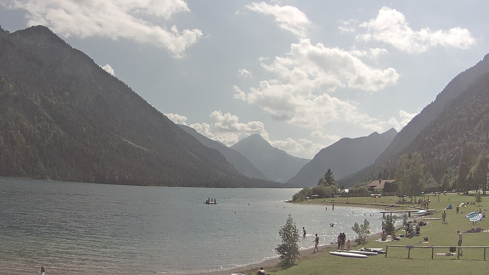 Archiv Foto Webcam Plansee: Sennalpe