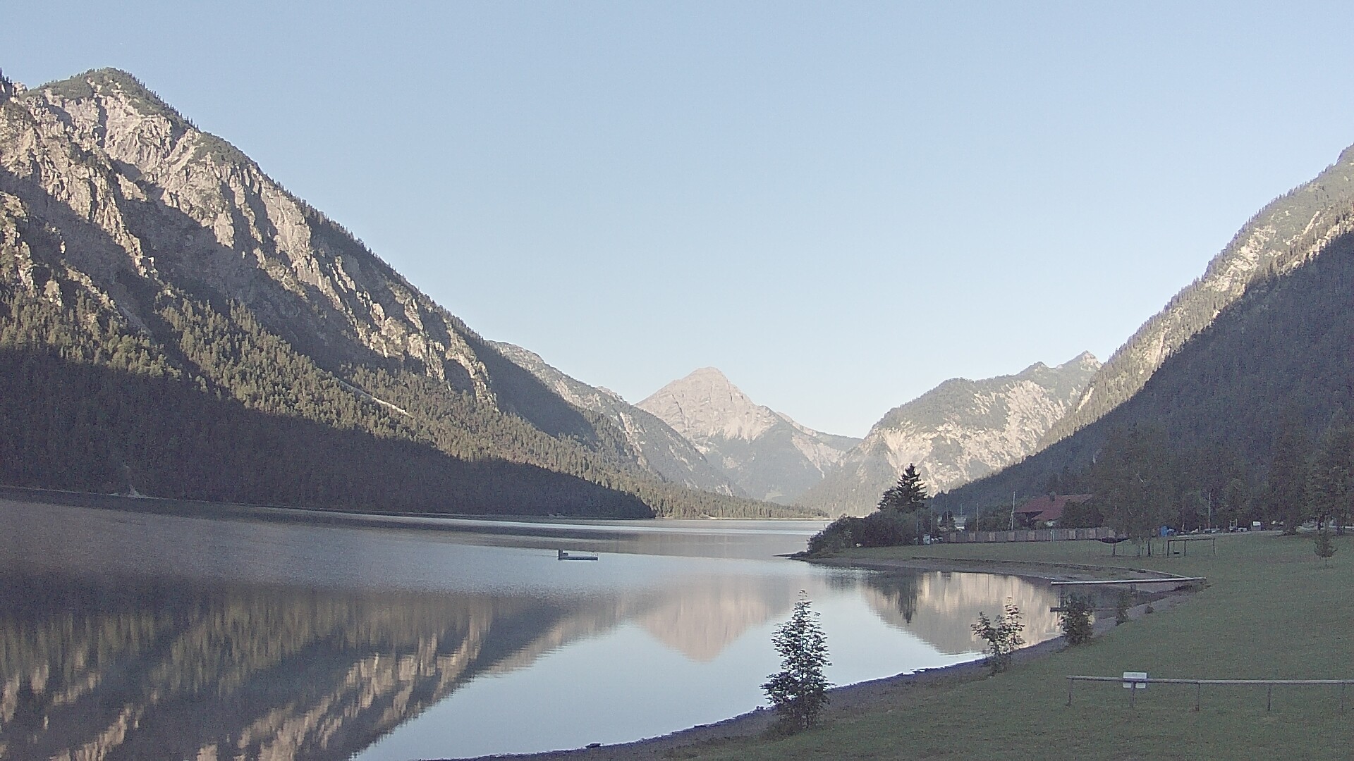 Archiv Foto Webcam Plansee: Sennalpe
