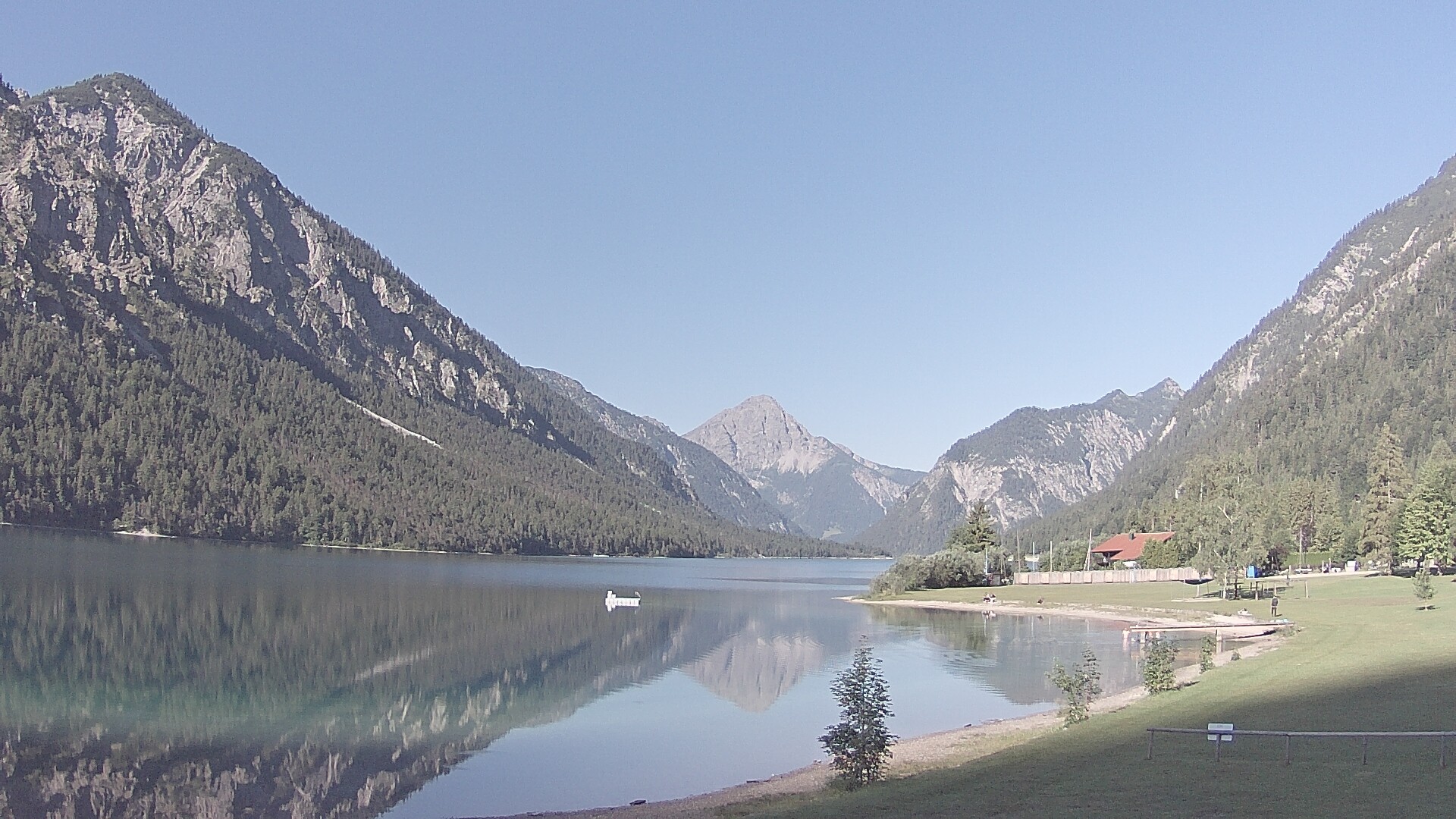 Archiv Foto Webcam Plansee: Sennalpe