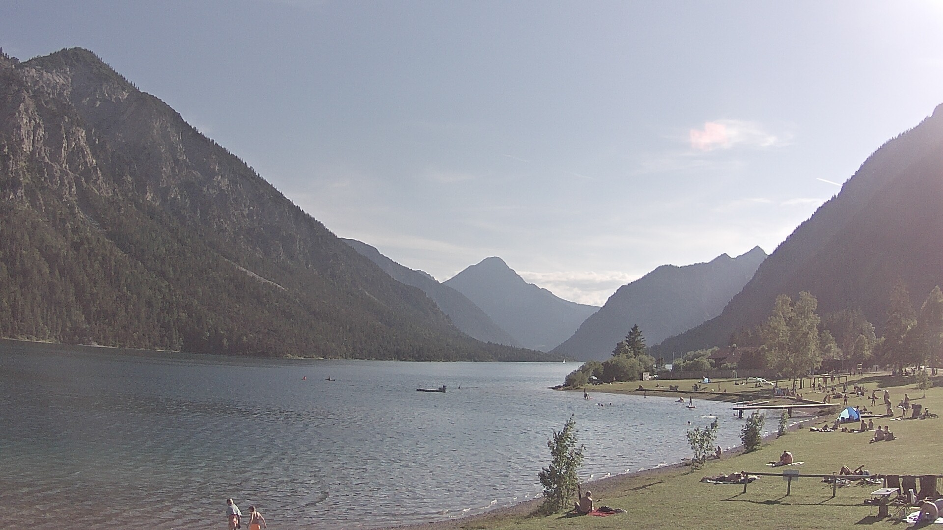 Archiv Foto Webcam Plansee: Sennalpe