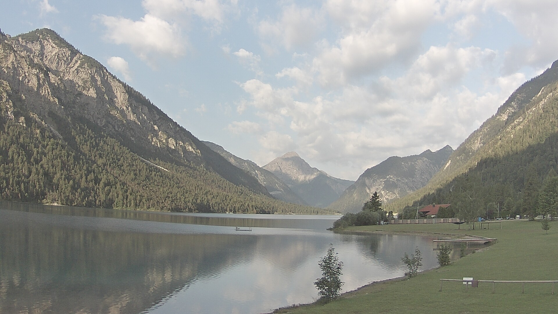 Archiv Foto Webcam Plansee: Sennalpe