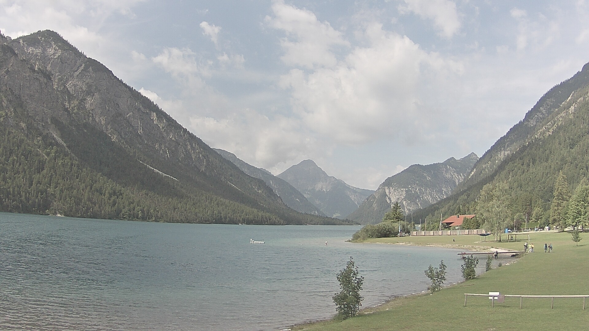 Archiv Foto Webcam Plansee: Sennalpe