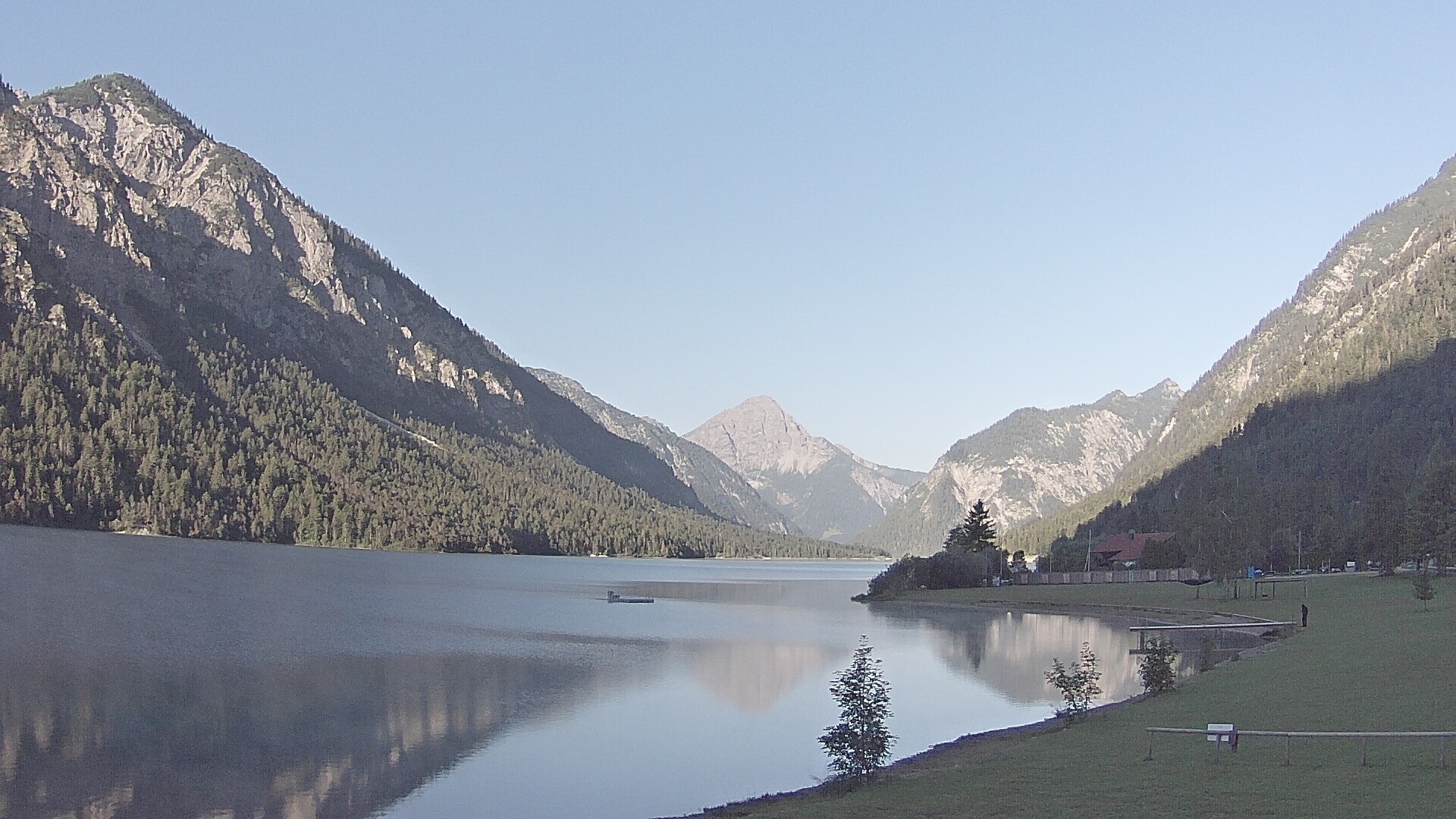 Archiv Foto Webcam Plansee: Sennalpe