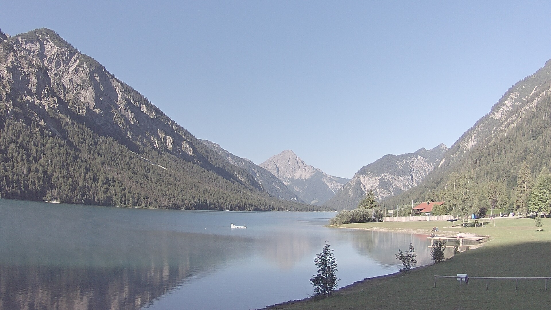 Archiv Foto Webcam Plansee: Sennalpe