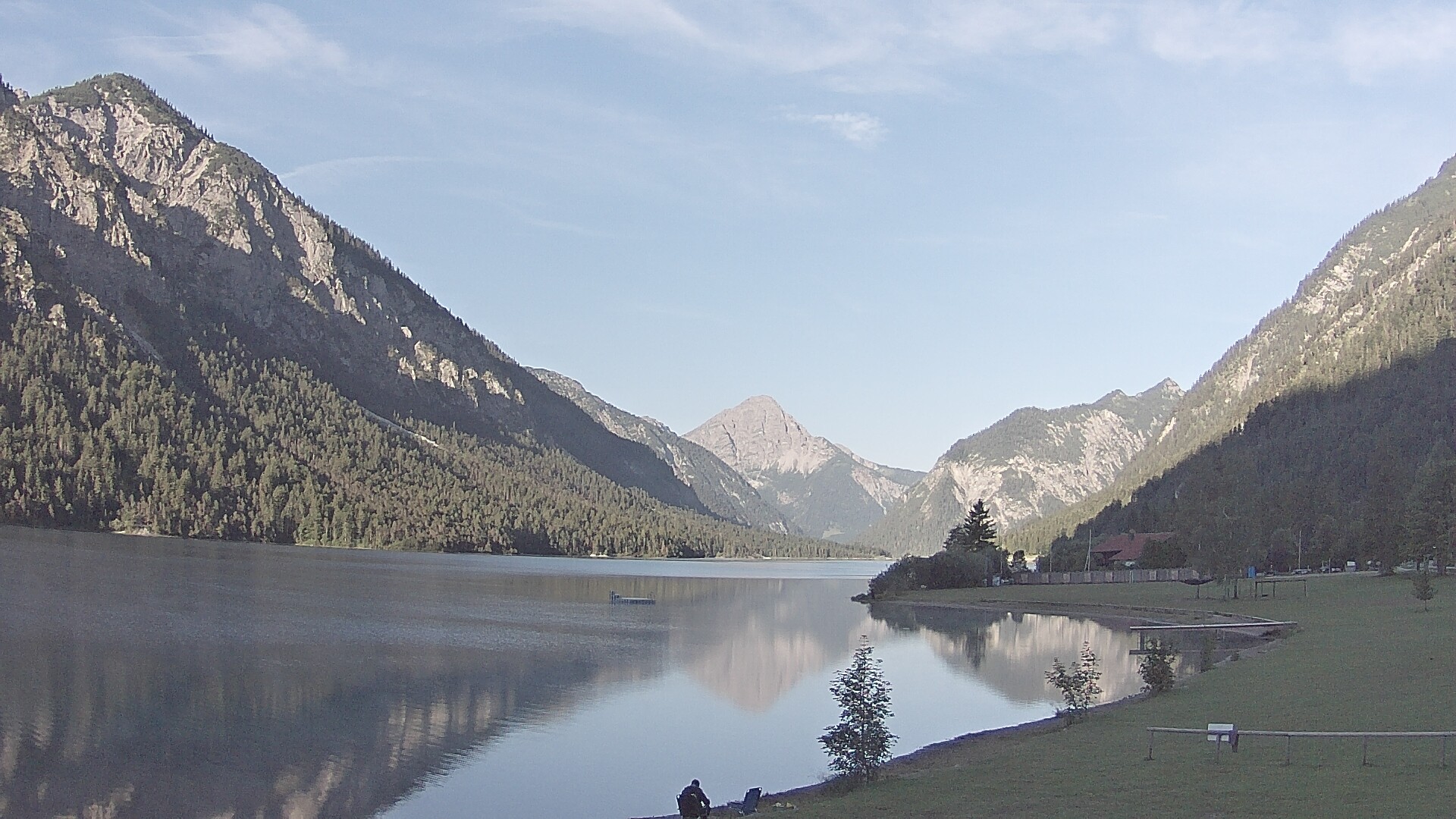 Archiv Foto Webcam Plansee: Sennalpe