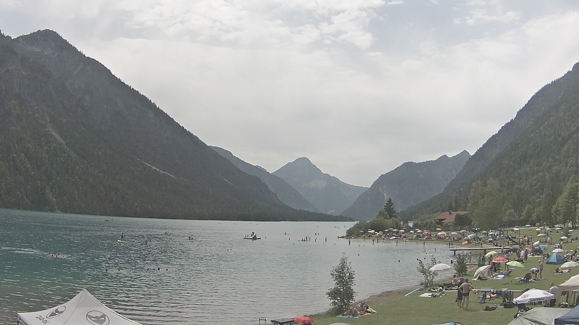 Archiv Foto Webcam Plansee: Sennalpe
