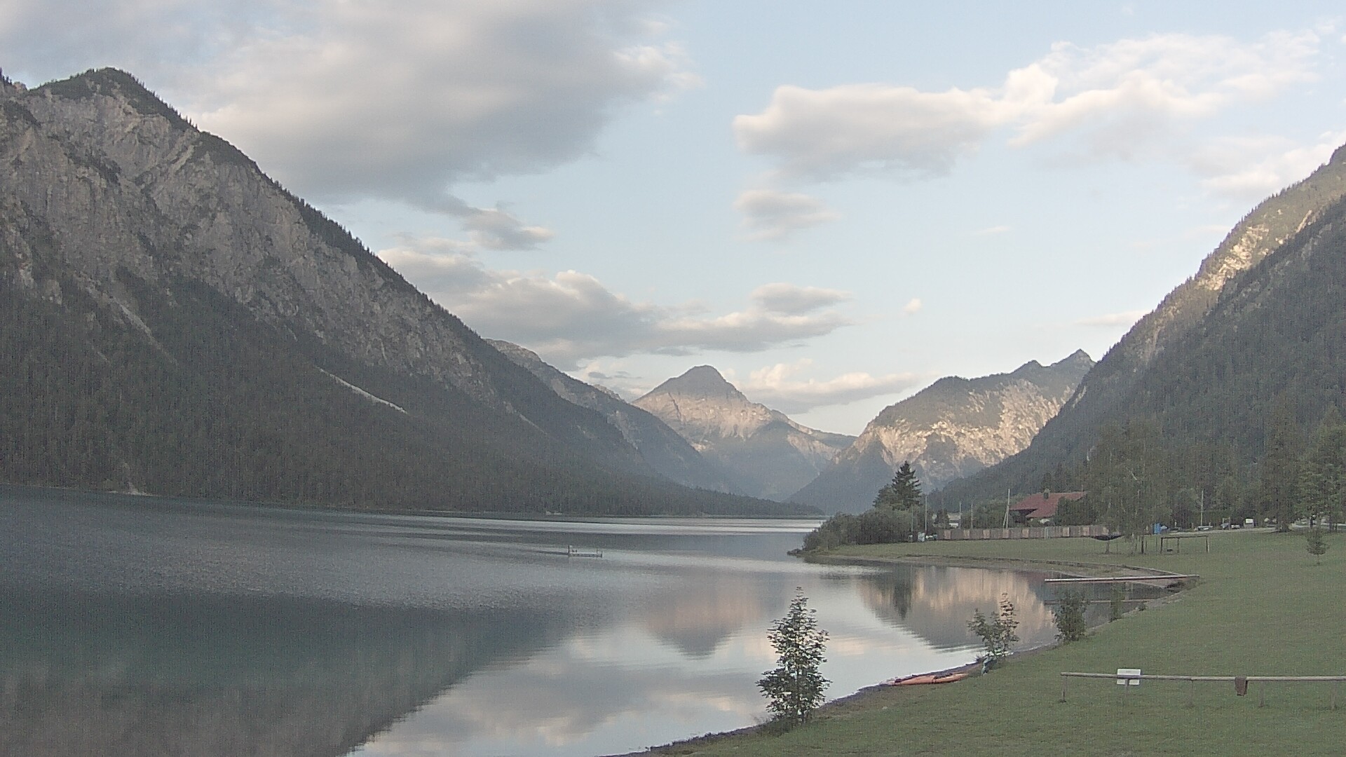 Archiv Foto Webcam Plansee: Sennalpe