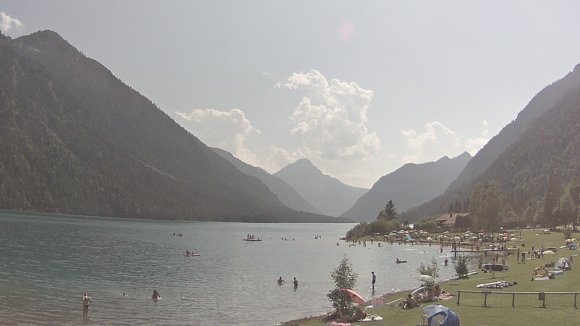 Archiv Foto Webcam Plansee: Sennalpe