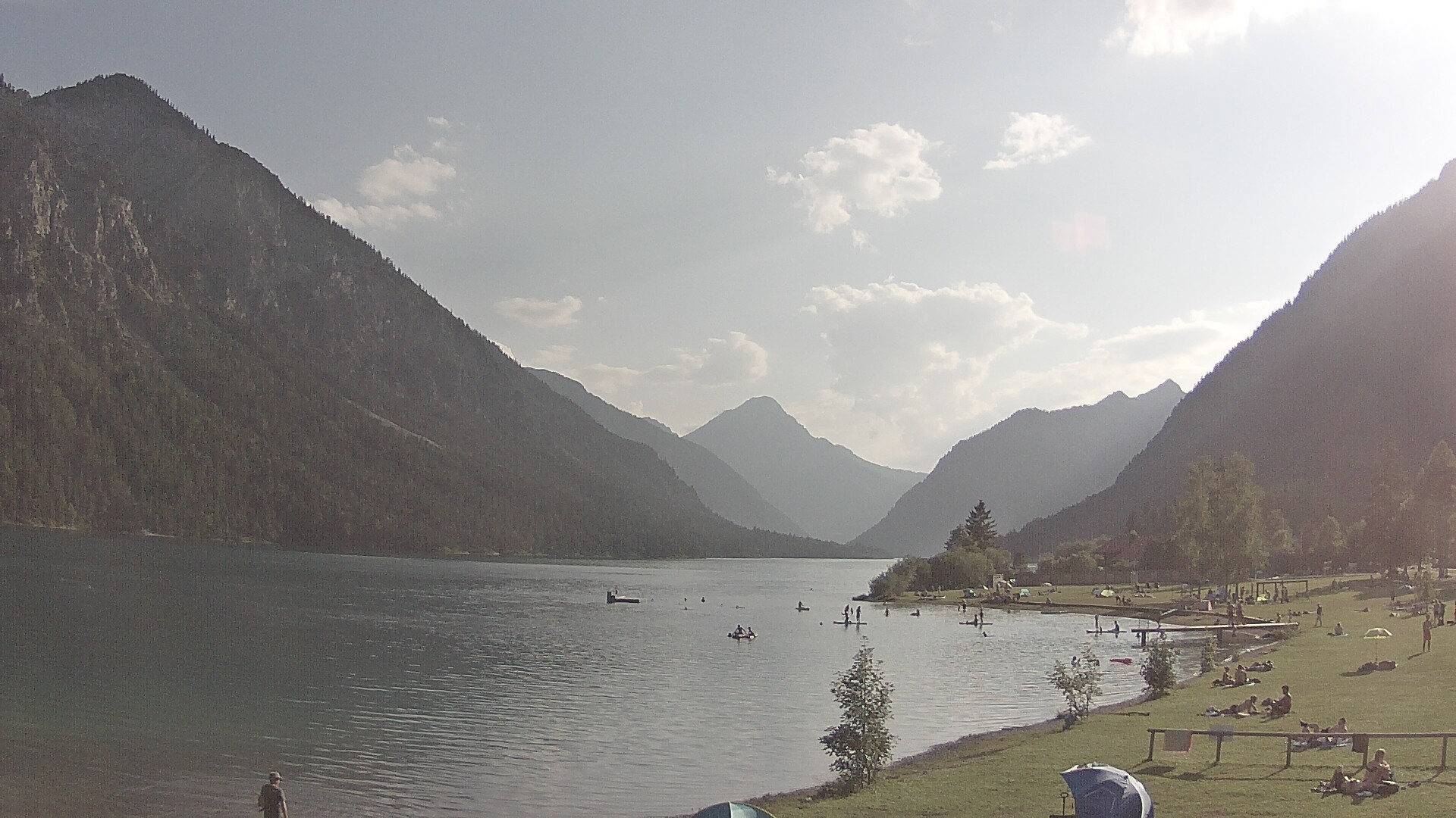 Archiv Foto Webcam Plansee: Sennalpe