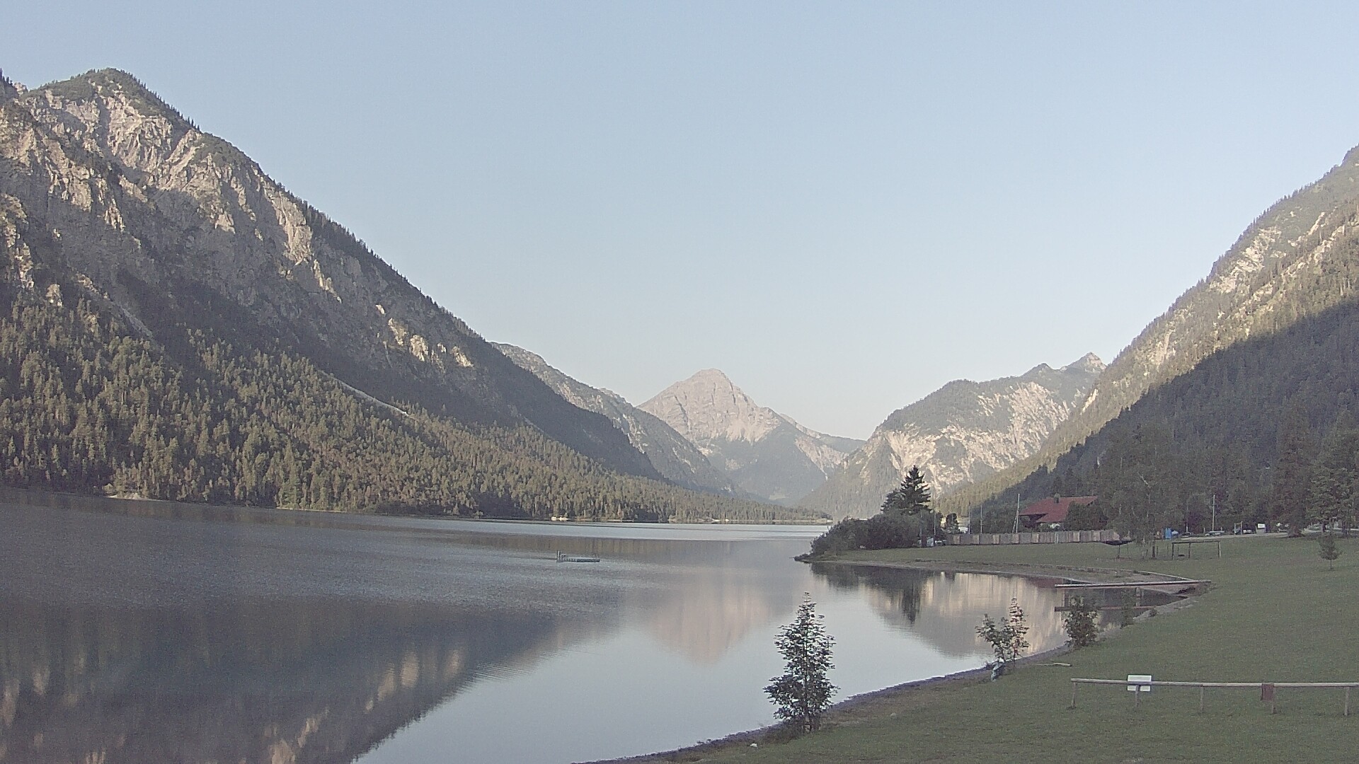 Archiv Foto Webcam Plansee: Sennalpe