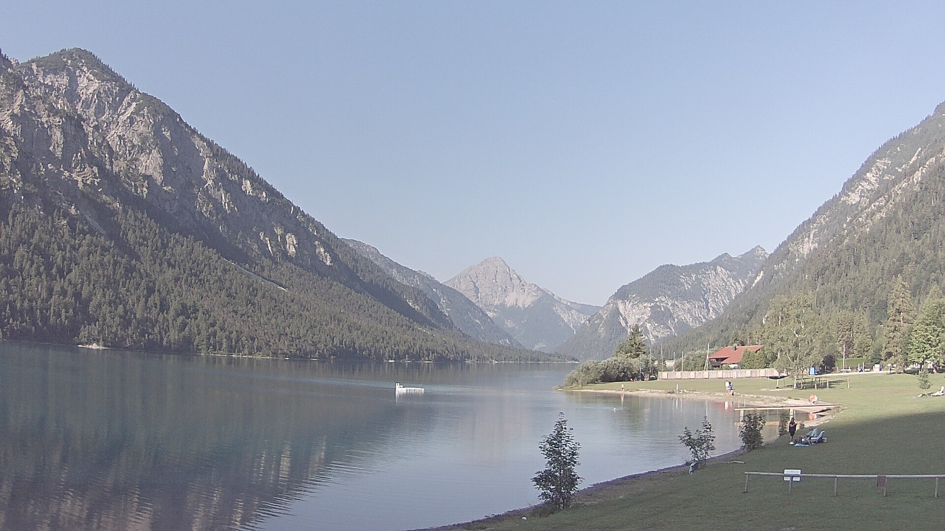Archiv Foto Webcam Plansee: Sennalpe
