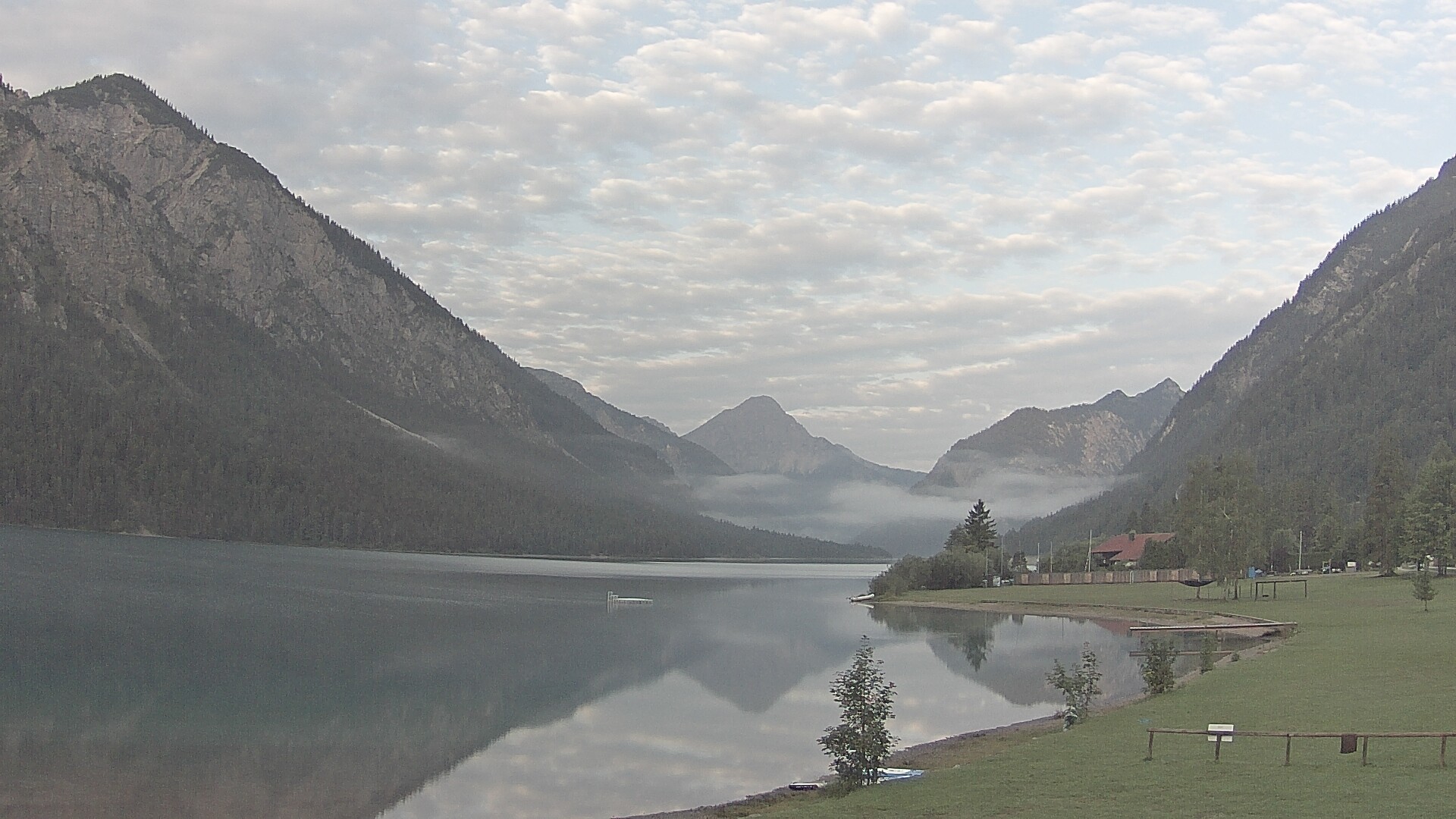 Archiv Foto Webcam Plansee: Sennalpe