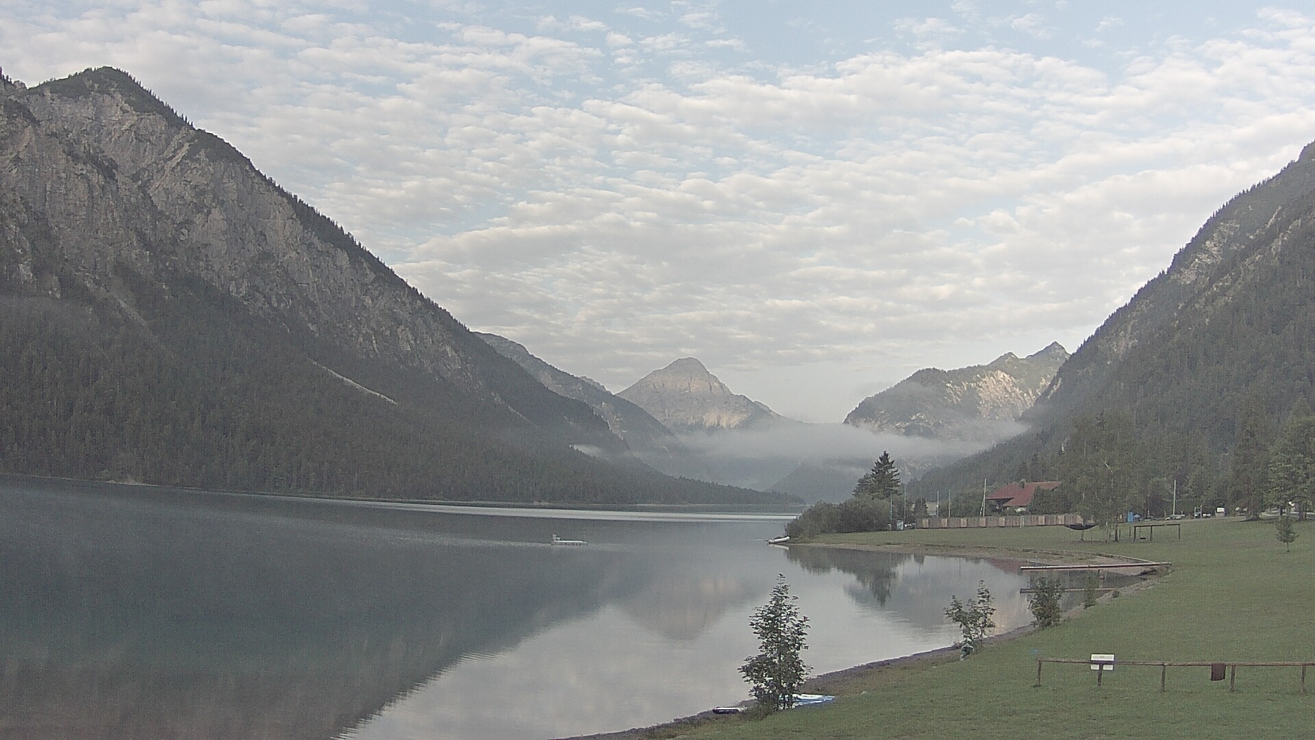 Archiv Foto Webcam Plansee: Sennalpe