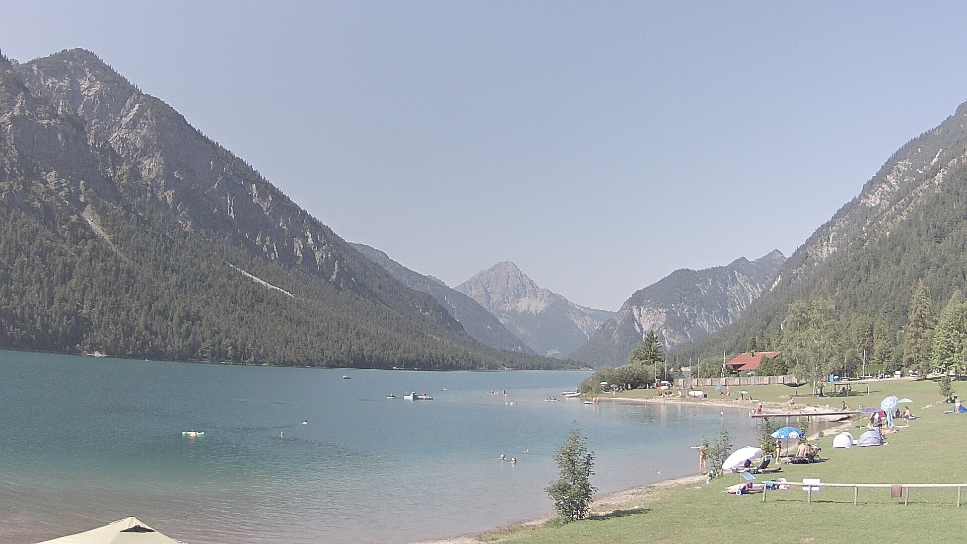 Archiv Foto Webcam Plansee: Sennalpe