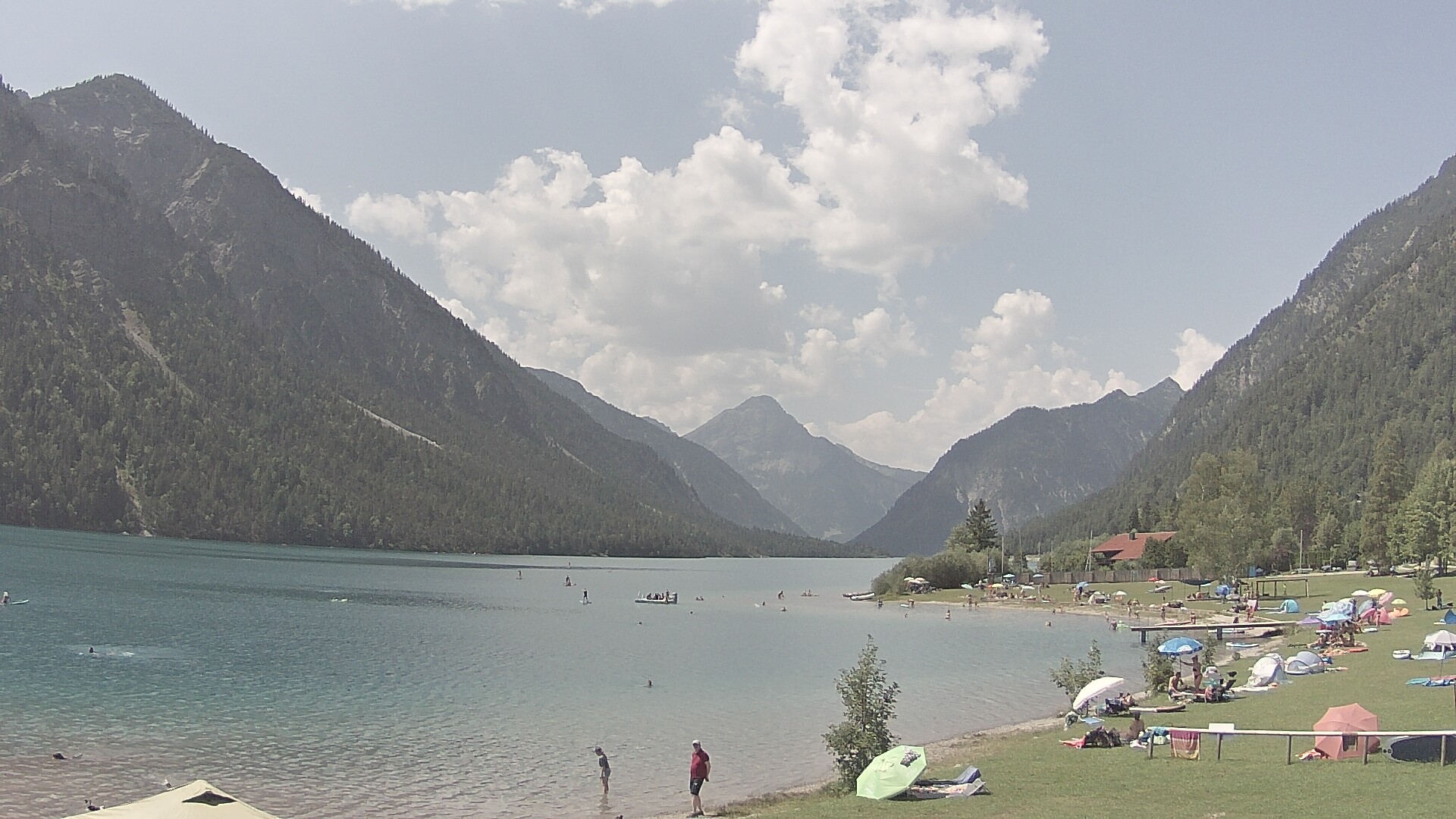 Archiv Foto Webcam Plansee: Sennalpe